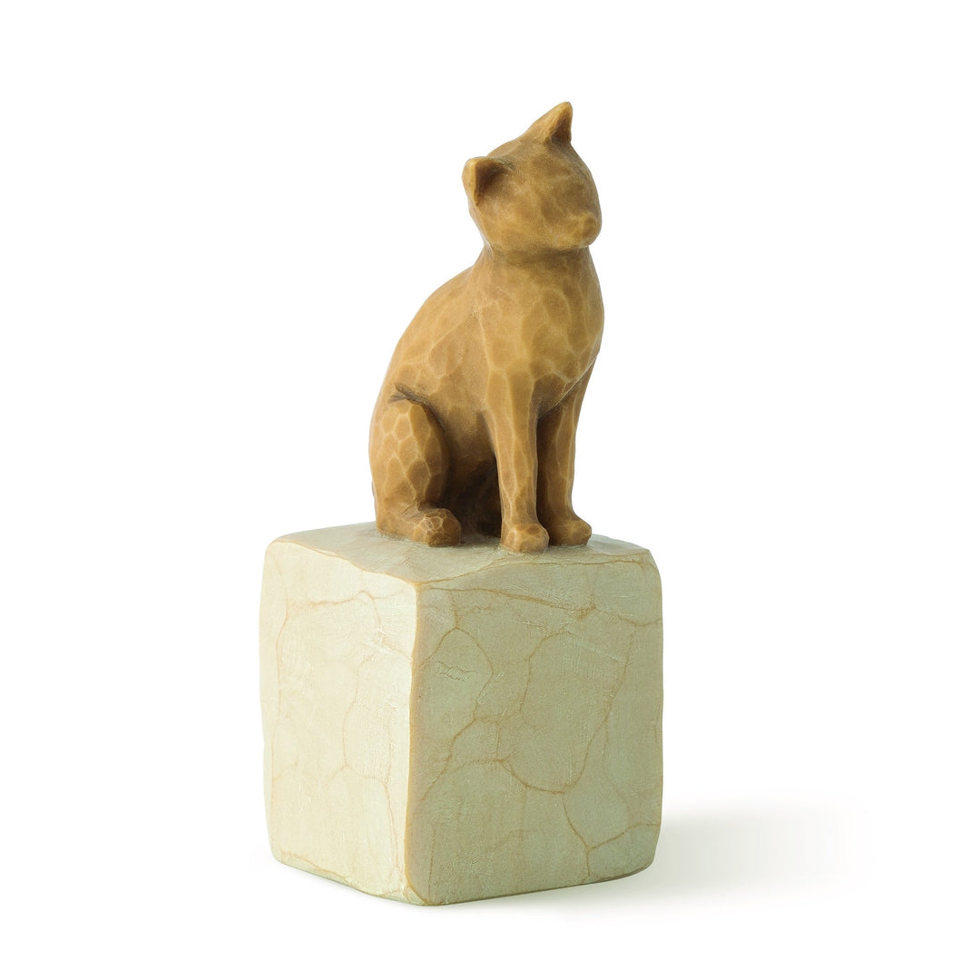 Willow Tree Figur 'Love my Cat (light) - Ich liebe meine Katze 7,5cm'-WT-27789