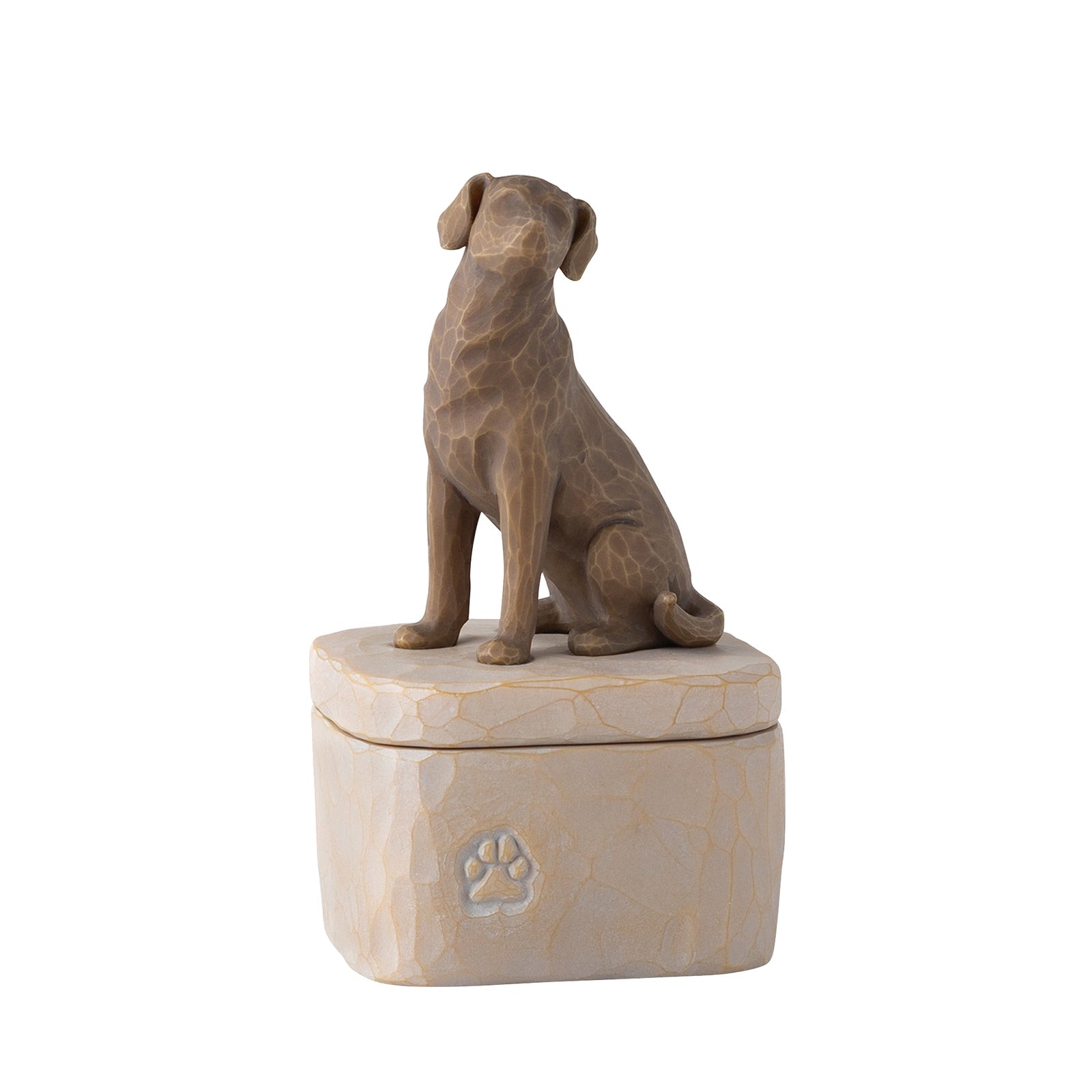 WT - 28177 - Willow Tree Figur 'Love my Dog (Dark) Box - Liebe meinen Hund h 12.7cm' 2023