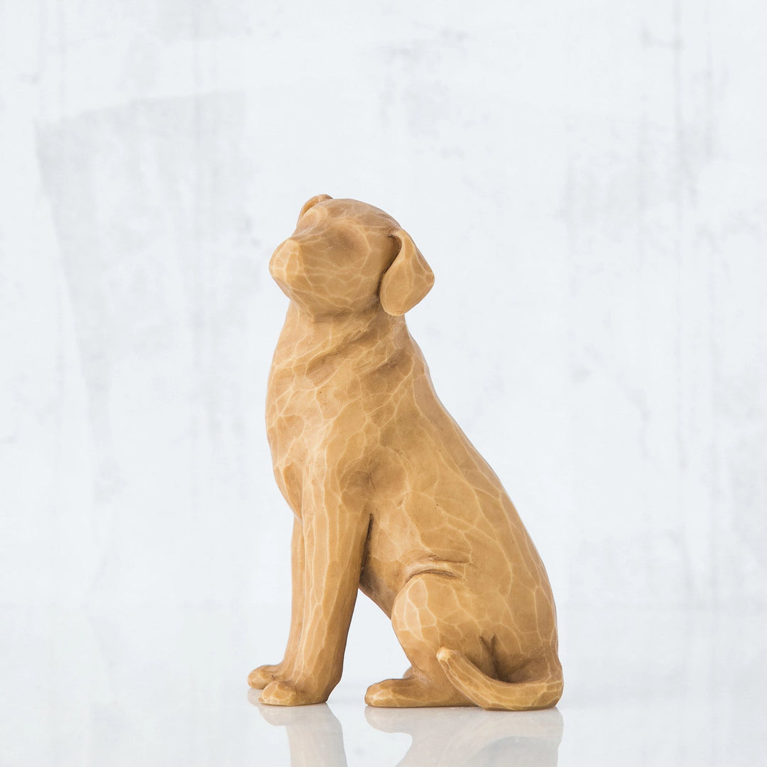 Willow Tree Figur 'Love my Dog (light) - Liebe meinen Hund (hell) 8,5 cm'-WT-27682