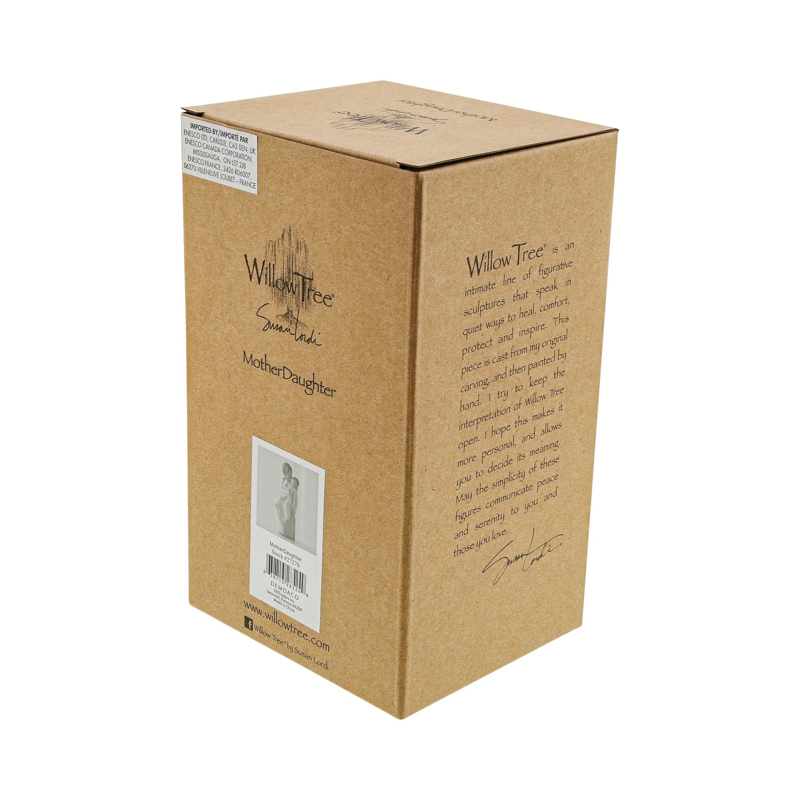 WT - 27270 - Willow Tree Figur 'Mother Daughter - Mutter - Tochter 16cm'