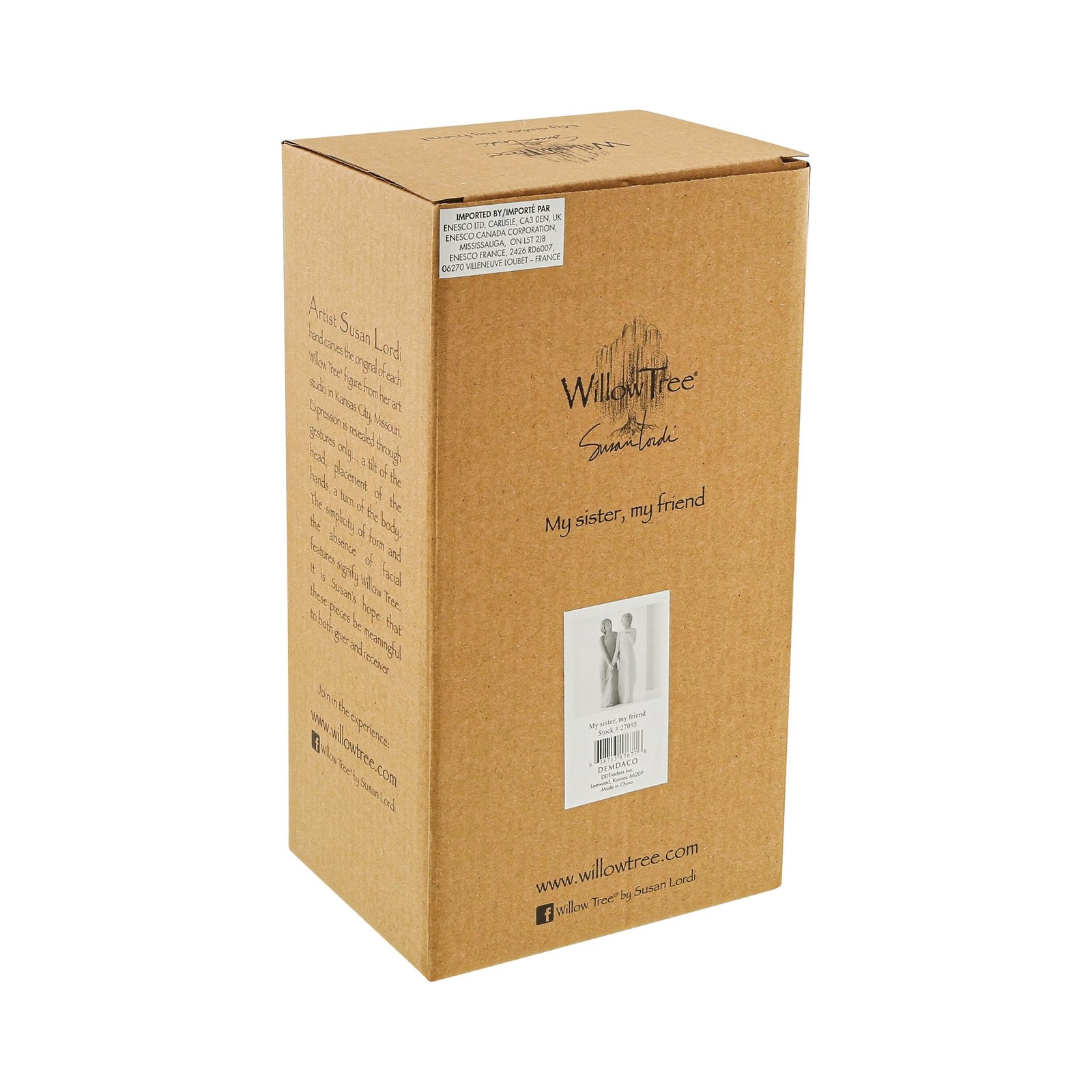 WT - 27095 - Willow Tree Figur 'My sister, my friend - Meine Schwester, meine Freundin 20cm'