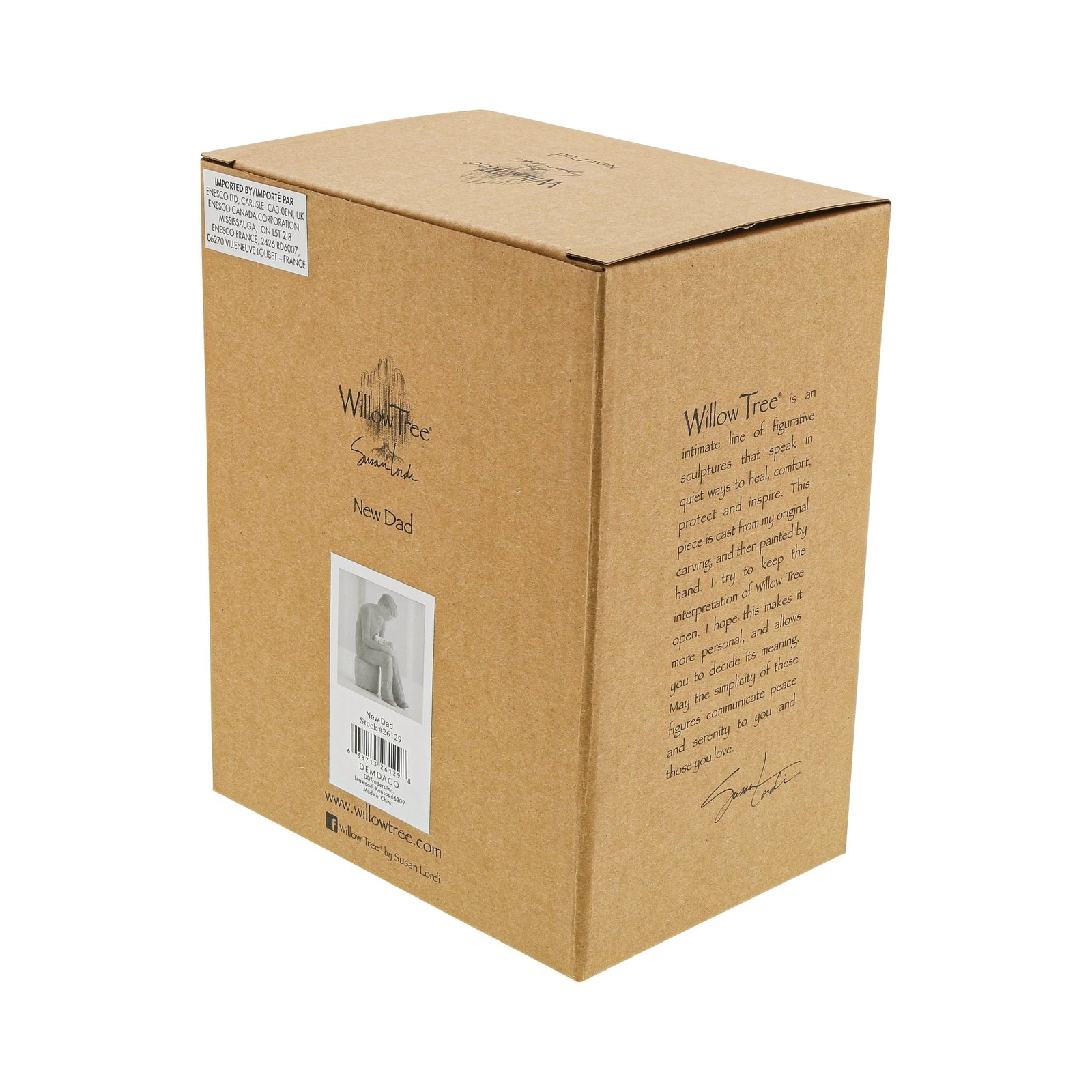 WT - 26129 - Willow Tree Figur 'New Dad - Ich bin nun Vater 14cm'