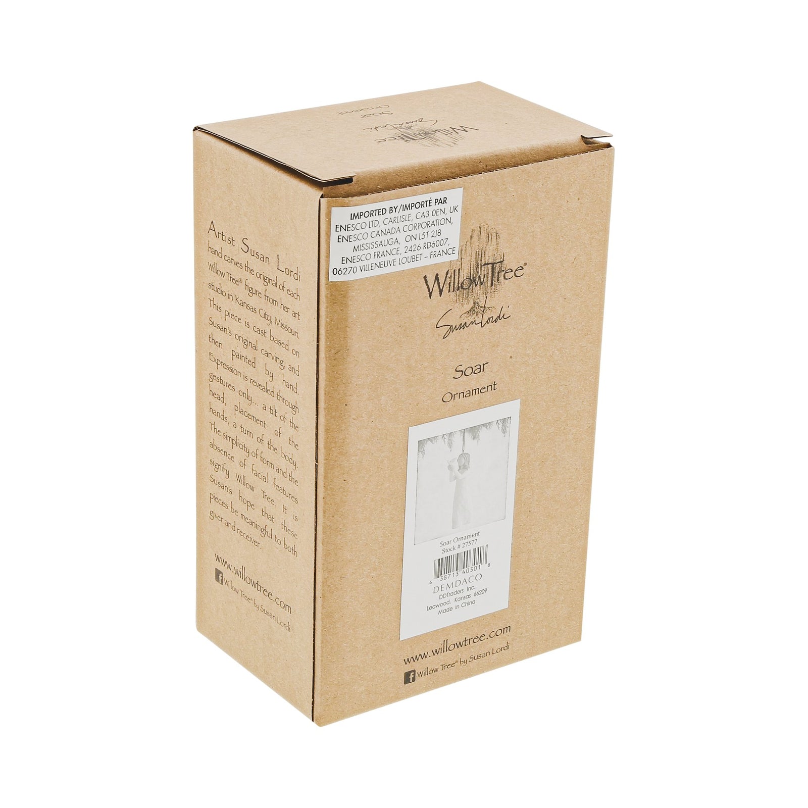 WT - 27577 - Willow Tree Figur 'Soar - Flieg steige auf Ornament 11,5 cm'