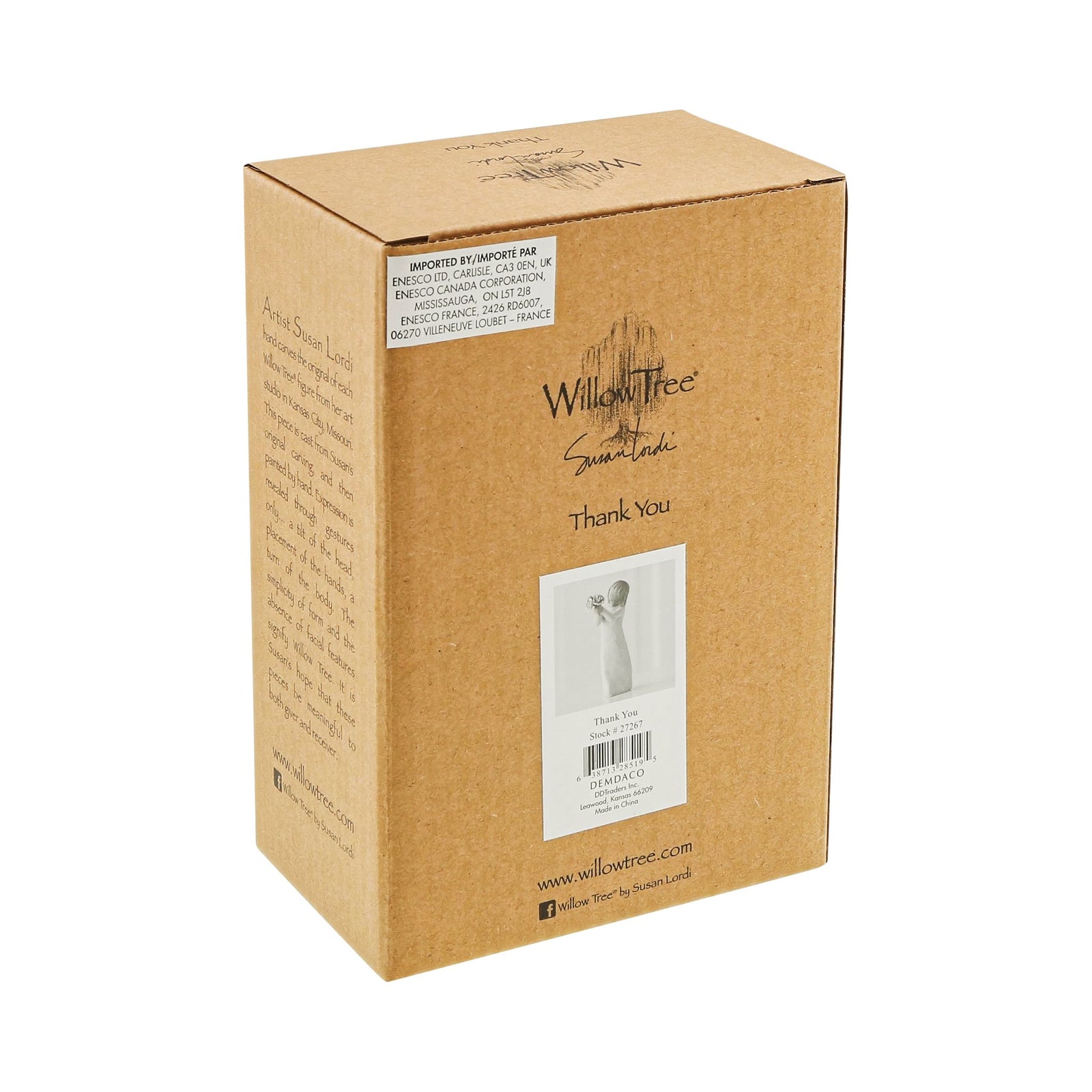 WT - 27267 - Willow Tree Figur 'Thank You - Dankeschön 14 cm'