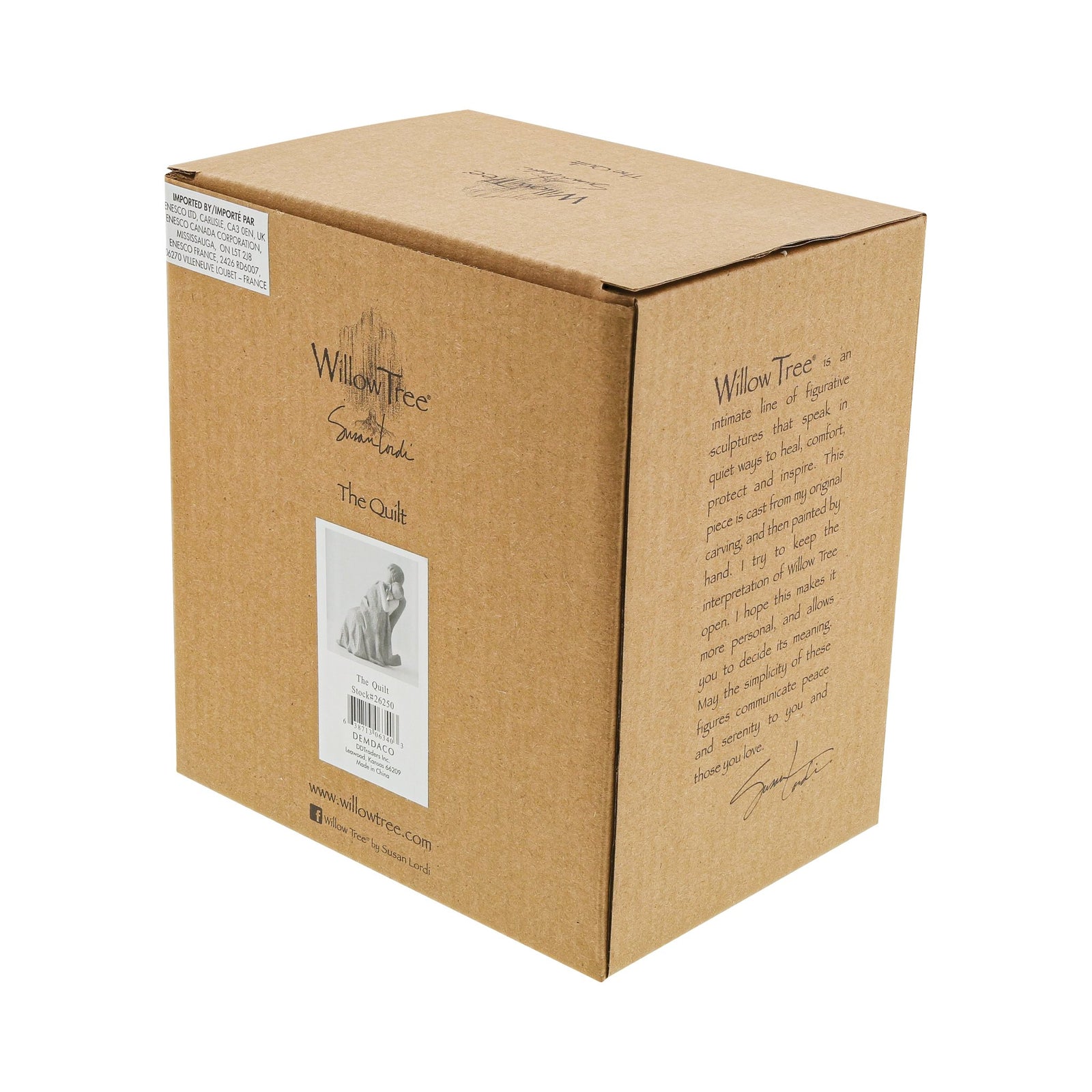 WT - 26250 - Willow Tree Figur 'The Quilt - Die Steppdecke 14cm'