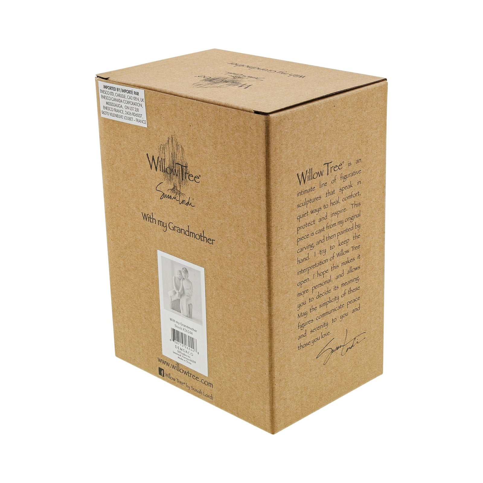 WT - 26244 - Willow Tree Figur 'With my Grandmother - Bei Großmutter 14,5cm'