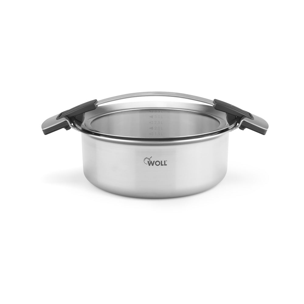 WO824CO - WOLL 'CONCEPT Pro - Edelstahltopf, 24 cm Ø 9,0 cm hoch 4,0 Liter inkl. Deckel'