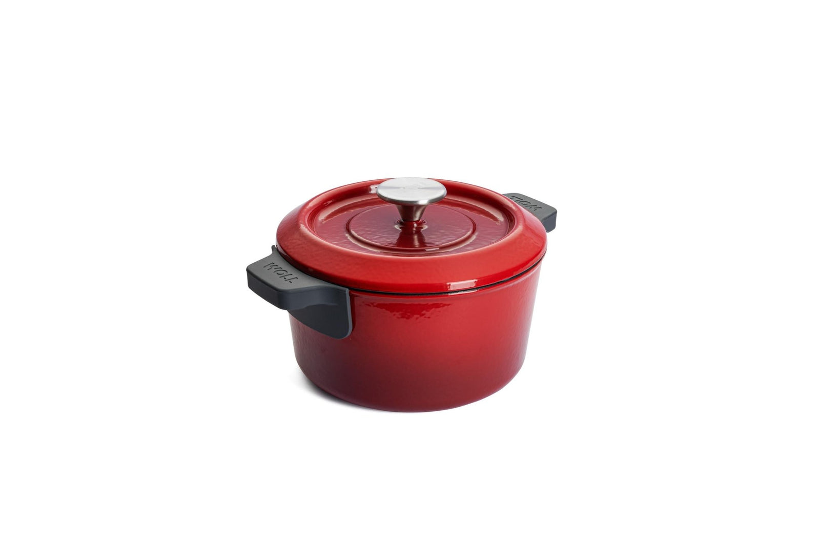 WO120CI - 010 - WOLL 'Iron Topf mit Deckel in Chili Red Ø 20 cm, 11 cm 2,8 Lt'